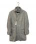 LANVIN en Bleu（ランバンオンブルー）の古着「フライフロント スタンドカラーコート」｜グレー