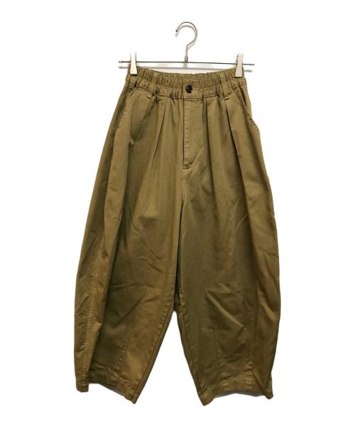 HARVESTY（ハーベスティー）HARVESTY (ハーベスティー) イージーサーカスパンツ ブラウン サイズ:1の古着・服飾アイテム
