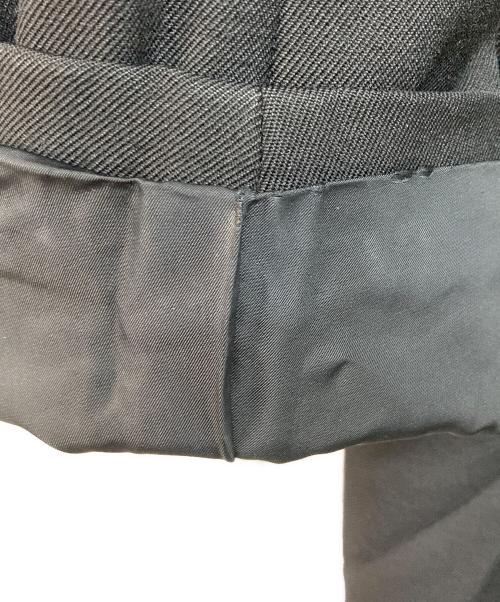 COMME des GARCONS（コムデギャルソン）COMME des GARCONS (コムデギャルソン) 90sウールギャバ丸襟ステンカラーコート ブラック サイズ:記載なしの古着・服飾アイテム