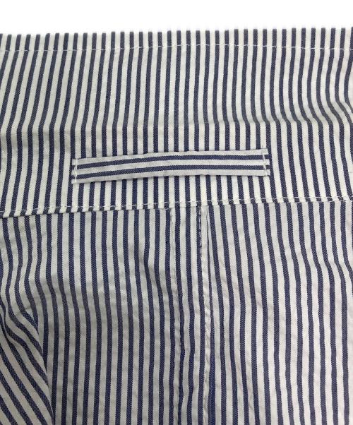 TOMORROW LAND（トゥモローランド）TOMORROW LAND (トゥモローランド) シアサッカーテーラードジャケット ブルー×ホワイト サイズ:48の古着・服飾アイテム