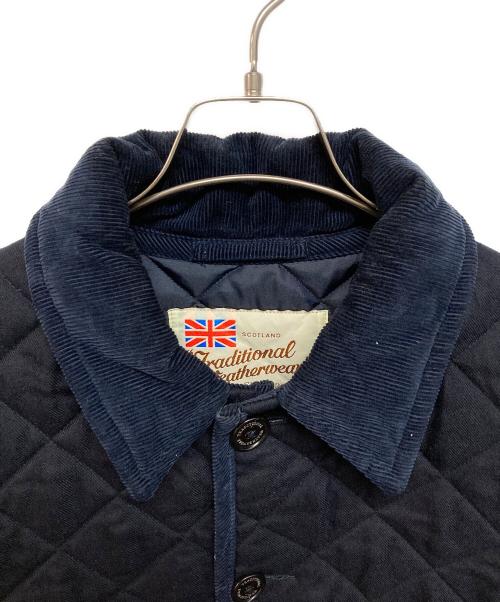 Traditional Weatherwear（トラディショナルウェザーウェア）Traditional Weatherwear (トラディショナルウェザーウェア) キルティングジャケット ネイビー サイズ:40の古着・服飾アイテム