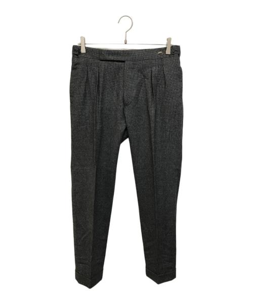 TAGLIATORE（タリアトーレ）TAGLIATORE (タリアトーレ) Brilla per il gusto (ブリッラ ペル イルグースト) テーパードパンツ グレー サイズ:48の古着・服飾アイテム