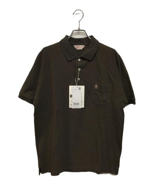 Penguin by Munsingwear（ペンギン バイ マンシングウェア）Penguin by Munsingwear (ペンギン バイ マンシングウェア) Grand Slam (グランドスラム) ポロシャツ ブラウン サイズ:M 未使用品の古着・服飾アイテム