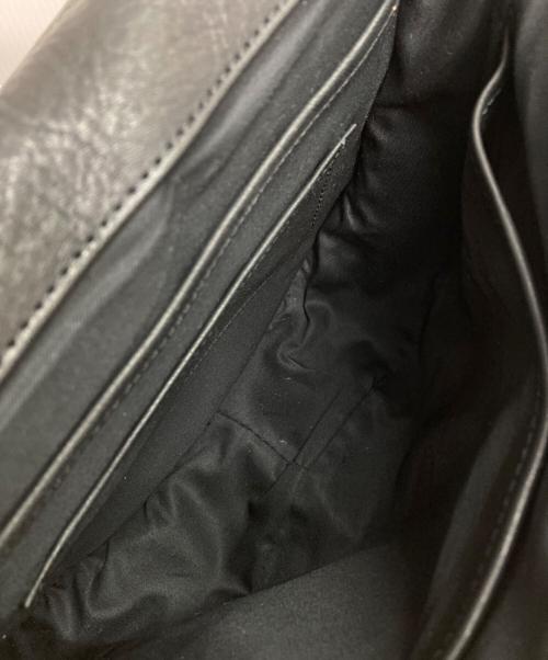 SLOW（スロウ）SLOW (スロウ) bono flap shoulder bag ブラックの古着・服飾アイテム