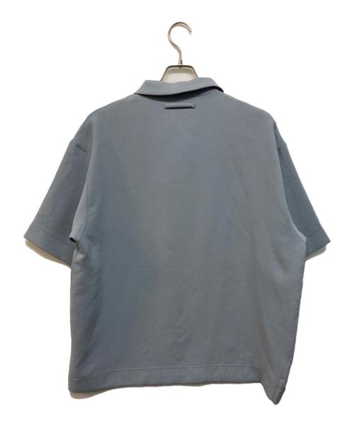 UNITED ARROWS & SONS by DAISUKE OBANA（ユナイテッドアローズ＆サンズ バイ ダイスケ オバナ）UNITED ARROWS & SONS by DAISUKE OBANA (ユナイテッドアローズ＆サンズ バイ ダイスケ オバナ) I PL SSL SHIRT ブルー サイズ:Lの古着・服飾アイテム