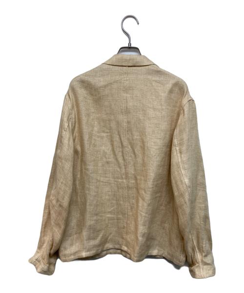 AURALEE（オーラリー）AURALEE (オーラリー) LINEN DOUBLE FACE BLOUZON ベージュ サイズ:1の古着・服飾アイテム