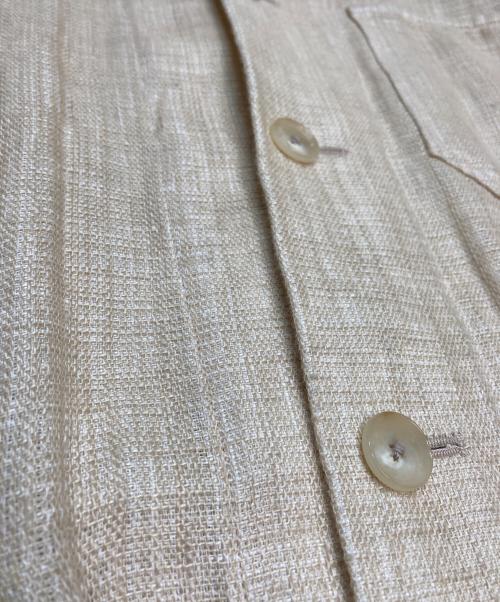 AURALEE（オーラリー）AURALEE (オーラリー) LINEN DOUBLE FACE BLOUZON ベージュ サイズ:1の古着・服飾アイテム