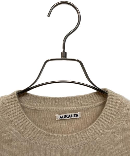 AURALEE（オーラリー）AURALEE (オーラリー) ベビーカシミヤニット ベージュ サイズ:1の古着・服飾アイテム