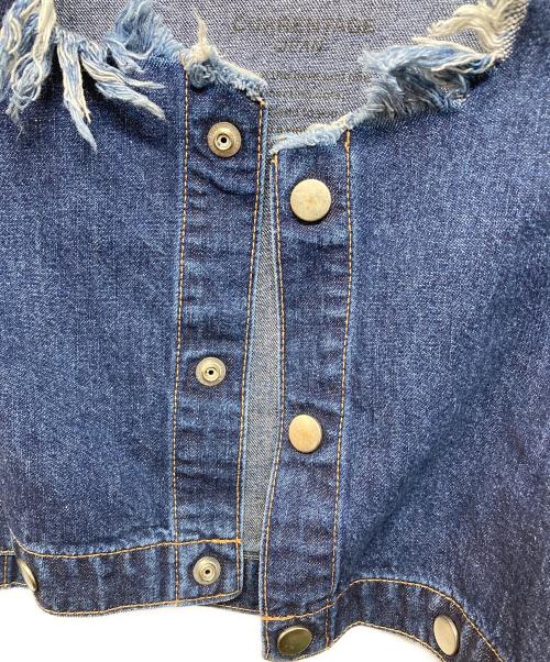 CURRENTAGE（カレンテージ）CURRENTAGE (カレンテージ) CURRENTAGE Denim short blouson インディゴ サイズ:Freeの古着・服飾アイテム