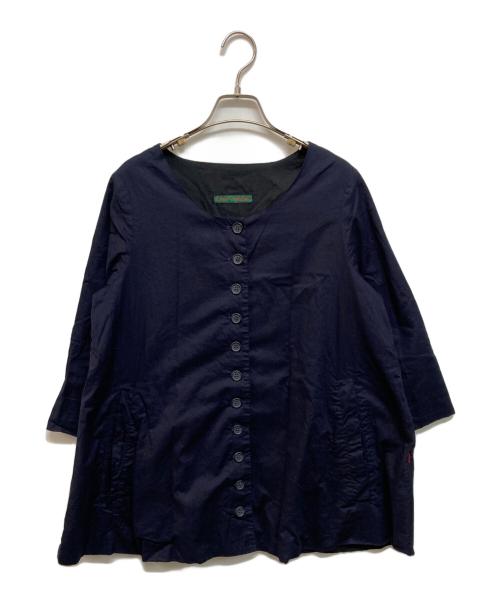 CASEY VIDALENC（ケイシーヴィダレンク）CASEY VIDALENC (ケイシーヴィダレンク) ジャケット ネイビー サイズ:Sの古着・服飾アイテム