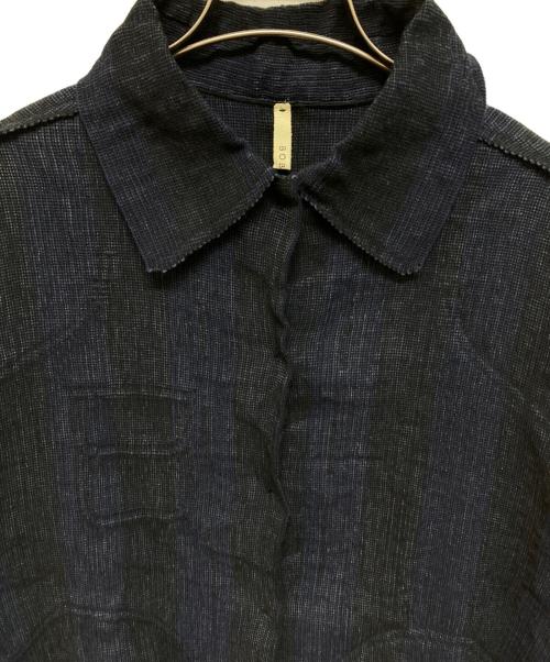 BOBOUTIC（ボブティック）BOBOUTIC (ボブティック) シャツジャケット ネイビー サイズ:Sの古着・服飾アイテム