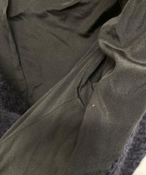 BALENCIAGA（バレンシアガ）BALENCIAGA (バレンシアガ) モヘヤ混ジャケット ネイビー サイズ:36の古着・服飾アイテム