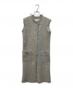 Maison Margiela 4メゾンマルジェラ 4）の古着「ニットロングベスト」｜グレー