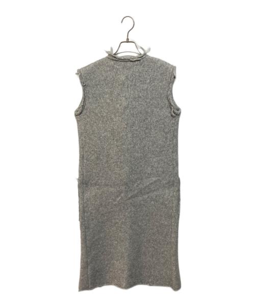 Maison Margiela 4（メゾンマルジェラ 4）Maison Margiela 4 (メゾンマルジェラ 4) ニットロングベスト グレー サイズ:XSの古着・服飾アイテム