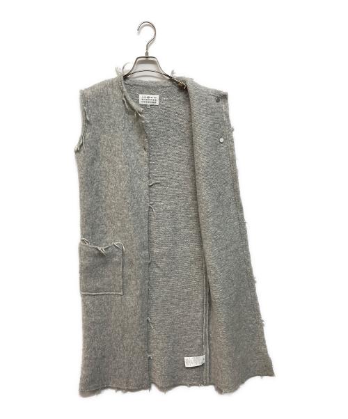 Maison Margiela 4（メゾンマルジェラ 4）Maison Margiela 4 (メゾンマルジェラ 4) ニットロングベスト グレー サイズ:XSの古着・服飾アイテム