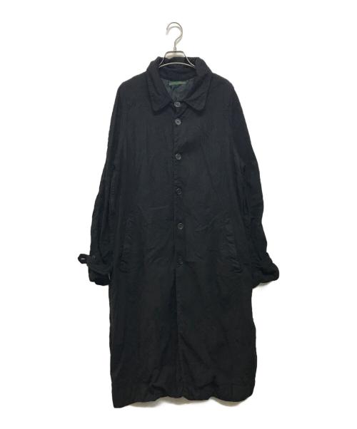 CASEY VIDALENC（ケイシーヴィダレンク）CASEY VIDALENC (ケイシーヴィダレンク) ステンカラーコート ブラック サイズ:XSの古着・服飾アイテム