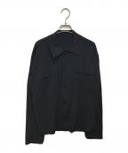 THE SHINZONEザ シンゾーン）の古着「ニットシャツ」｜ブラック