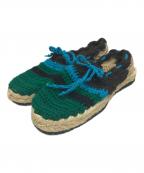 MARNIマルニ）の古着「ニット×エスパドリーユ」｜マルチカラー