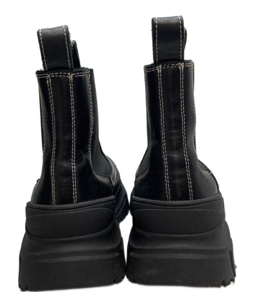 SOFIE D'HOORE（ソフィードール）SOFIE D'HOORE (ソフィードール) LEATHER BOOTS ブラック サイズ:23の古着・服飾アイテム