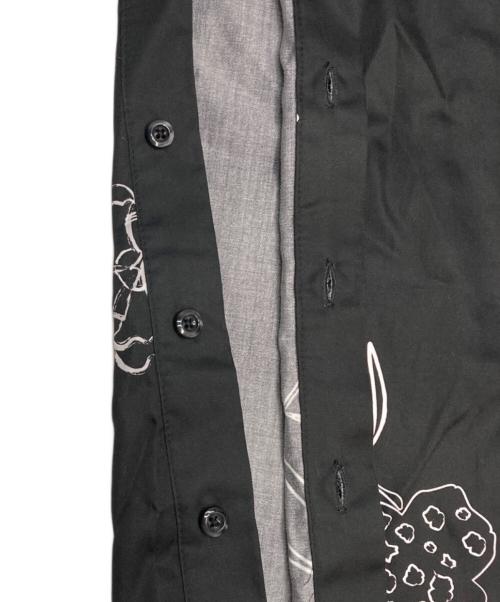 kawakey（カワキィ）KAWAKEY (カワキィ) オープンカラーシャツ ブラック サイズ:S 未使用品の古着・服飾アイテム