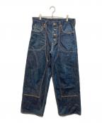 SUGARHILLシュガーヒル）の古着「CLASSIC DOUBLE KNEE DENIM TROUSERS」｜インディゴ