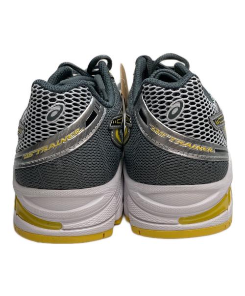 asics（アシックス）asics (アシックス) GEL-DS TRAINER 14 グレー×イエロー サイズ:24 未使用品の古着・服飾アイテム