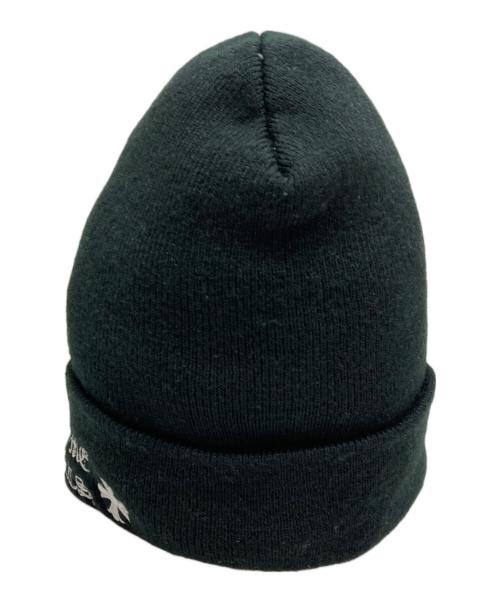 CHROME HEARTS（クロムハーツ）CHROME HEARTS (クロムハーツ) ロゴビーニー ブラック サイズ:OS（ONE SIZE)の古着・服飾アイテム