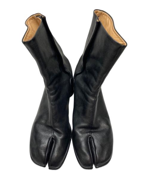 Maison Margiela（メゾンマルジェラ）Maison Margiela (メゾンマルジェラ) TABI ANKLE BOOTS H60 ブラック サイズ:SIZE 41の古着・服飾アイテム