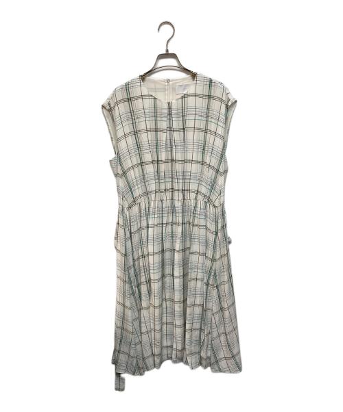 BOSS HUGO BOSS（ボス ヒューゴボス）BOSS HUGO BOSS (ボス ヒューゴボス) ノースリーブワンピース ホワイト サイズ:Mの古着・服飾アイテム