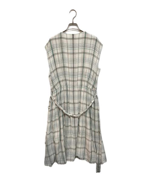 BOSS HUGO BOSS（ボス ヒューゴボス）BOSS HUGO BOSS (ボス ヒューゴボス) ノースリーブワンピース ホワイト サイズ:Mの古着・服飾アイテム