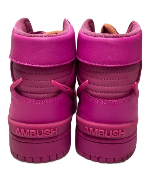 NIKE（ナイキ）NIKE (ナイキ) AMBUSH (アンブッシュ) Dunk High ピンク サイズ:SIZE 27cmの古着・服飾アイテム