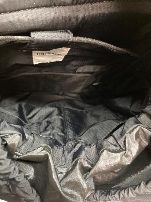 untrack（アントラック）UNTRACK (アントラック) CITY/VT バックパック ブラックの古着・服飾アイテム