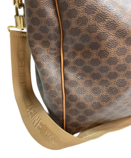 CELINE（セリーヌ）CELINE (セリーヌ) マカダム柄ボストンバッグ バンドリエールの古着・服飾アイテム