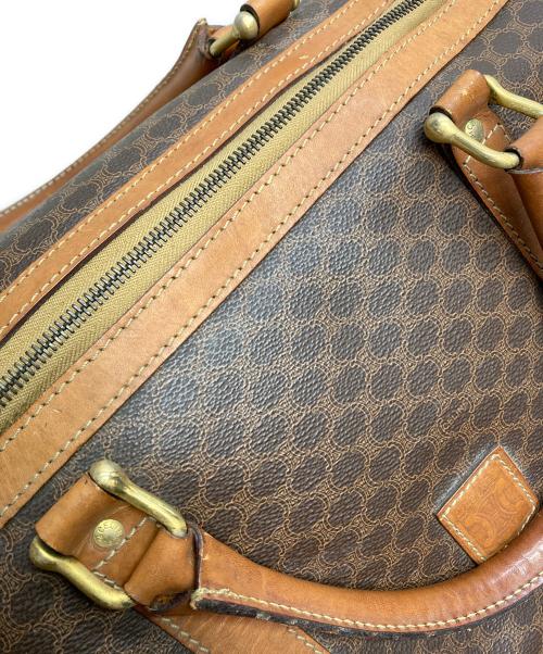 CELINE（セリーヌ）CELINE (セリーヌ) マカダム柄ボストンバッグ バンドリエールの古着・服飾アイテム