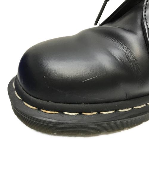 Dr.Martens（ドクターマーチン）Dr.Martens (ドクターマーチン) 1461ホワイトステッチ 3 ホール シューズ ブラック サイズ:SIZE 27cmの古着・服飾アイテム