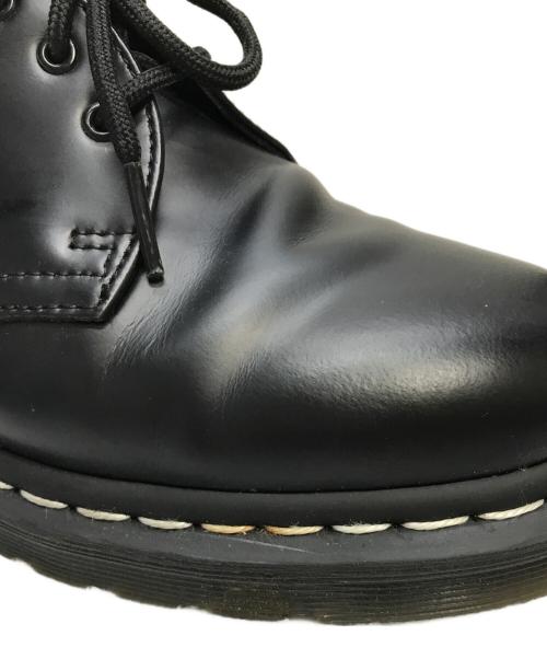Dr.Martens（ドクターマーチン）Dr.Martens (ドクターマーチン) 1461ホワイトステッチ 3 ホール シューズ ブラック サイズ:SIZE 27cmの古着・服飾アイテム