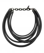 JUNYA WATANABE COMME des GARCONSジュンヤワタナベ コムデギャルソン）の古着「5連ネックレス」｜ブラック