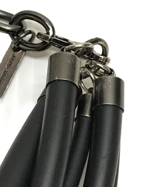 JUNYA WATANABE COMME des GARCONS（ジュンヤワタナベ コムデギャルソン）JUNYA WATANABE COMME des GARCONS ((ジュンヤワタナベ コムデギャルソン) 5連ネックレス ブラック サイズ:-の古着・服飾アイテム