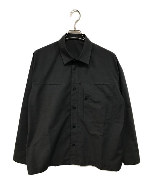 ISSEY MIYAKE MEN（イッセイミヤケメン）ISSEY MIYAKE MEN (イッセイミヤケメン) ONE CUT SHIRT ブラック サイズ:3の古着・服飾アイテム