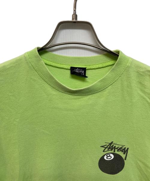 stussy（ステューシー）stussy (ステューシー) 8ボールTシャツ グリーン サイズ:Mの古着・服飾アイテム