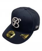 New Era×BlackEyePatchニューエラ×ブラックアイパッチ）の古着「キャップ」｜ネイビー