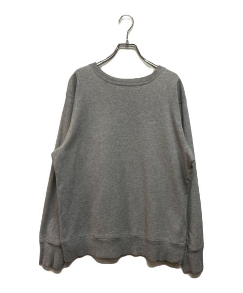 THE NORTH FACE（ザ ノース フェイス）THE NORTH FACE (ザ ノース フェイス) 10oz MOUNTAIN CREW NECK SWEAT グレー サイズ:Mの古着・服飾アイテム