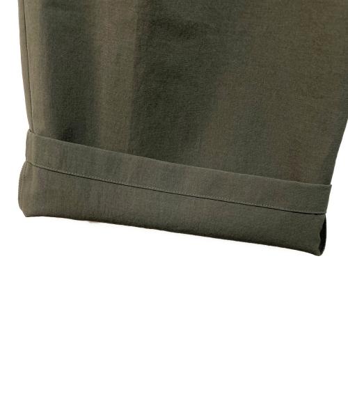 FRAMeWORK（フレームワーク）FRAMeWORK (フレームワーク) 撥水強撚ポリエステルラップワイドパンツ グレー サイズ:38の古着・服飾アイテム