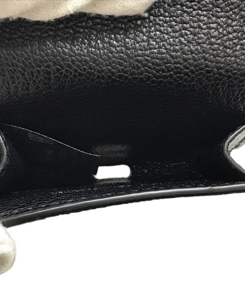 Maison Margiela（メゾンマルジェラ）Maison Margiela (メゾンマルジェラ) レザー イヤホンケース ブラック サイズ:-の古着・服飾アイテム