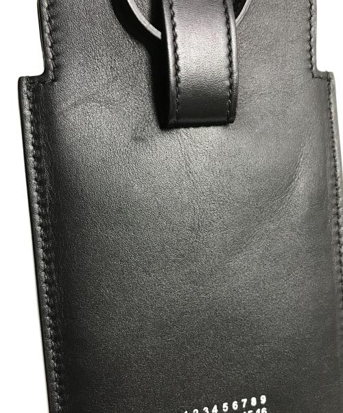 Maison Margiela 11（メゾンマルジェラ 11）Maison Margiela 11 (メゾンマルジェラ) スマホショルダー ブラック サイズ:-の古着・服飾アイテム