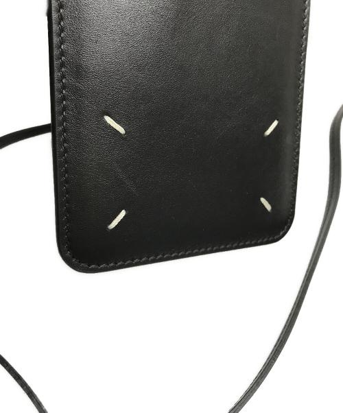 Maison Margiela 11（メゾンマルジェラ 11）Maison Margiela 11 (メゾンマルジェラ) スマホショルダー ブラック サイズ:-の古着・服飾アイテム