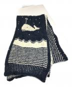 Thom Browneトムブラウン）の古着「マフラー」｜ネイビー