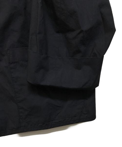 DANTON（ダントン）DANTON (ダントン) カラーレスショートジャケット ネイビー サイズ:34の古着・服飾アイテム
