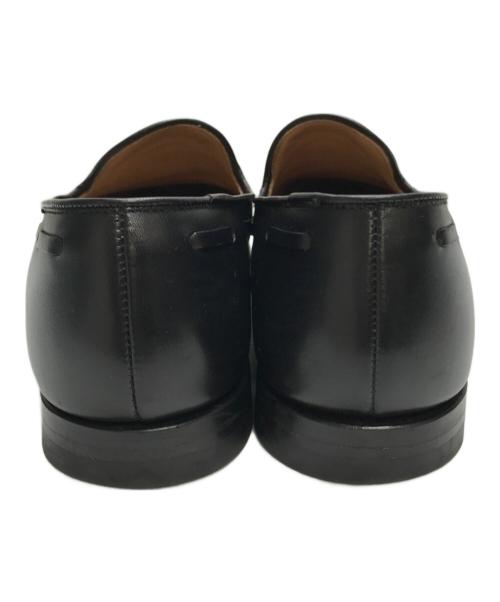 Crockett & Jones（クロケット＆ジョーンズ）Crockett & Jones (クロケット＆ジョーンズ) タッセルローファー ブラック サイズ:７1/2の古着・服飾アイテム