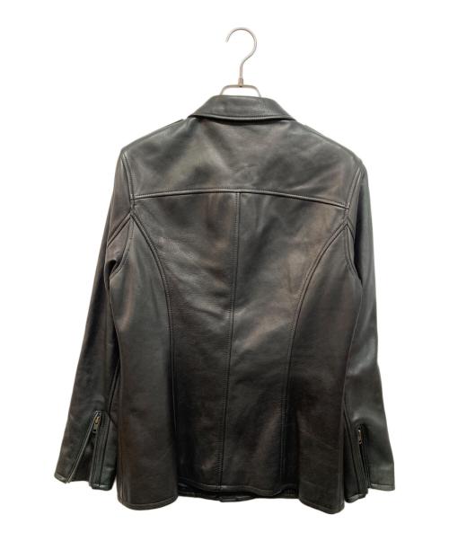 Freeclom（フリークロム）Freeclom (フリークロム) レザートラッカージャケット ブラック サイズ:40の古着・服飾アイテム